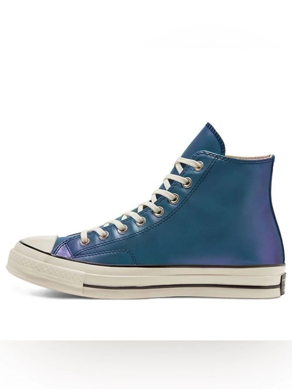 Converse High Top Sneakers - Iridescent Blue Green - Picture 7 of 7